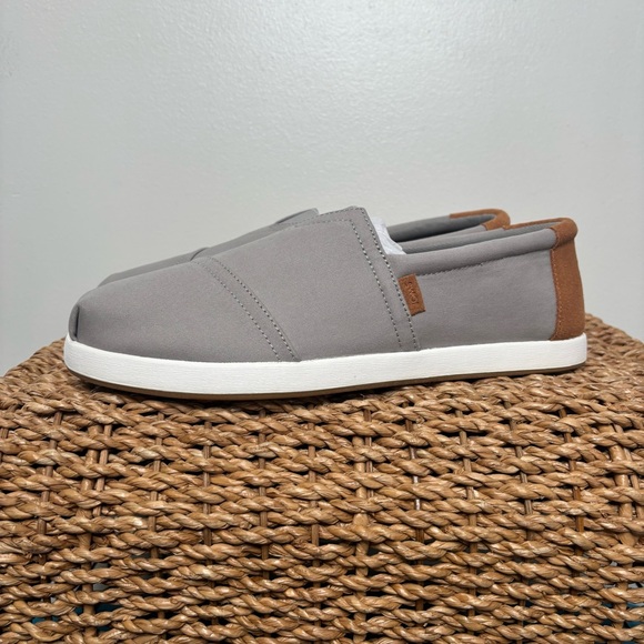 TOMS Alpargata FWD shoes in Drizzle Grey Brushed Twill NWOT Sz 11, Men’s - Picture 3 of 7